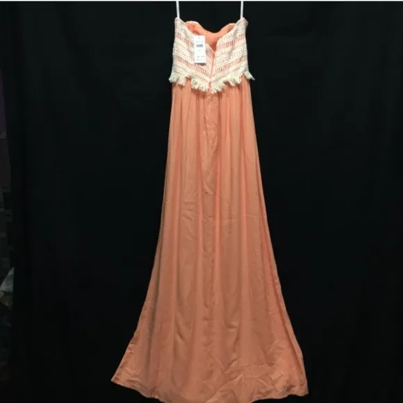 🎁 Ella Moss Lilita Raffia Casual Maxi Dress