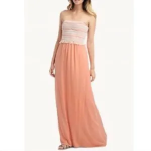 🎁 Ella Moss Lilita Raffia Casual Maxi Dress