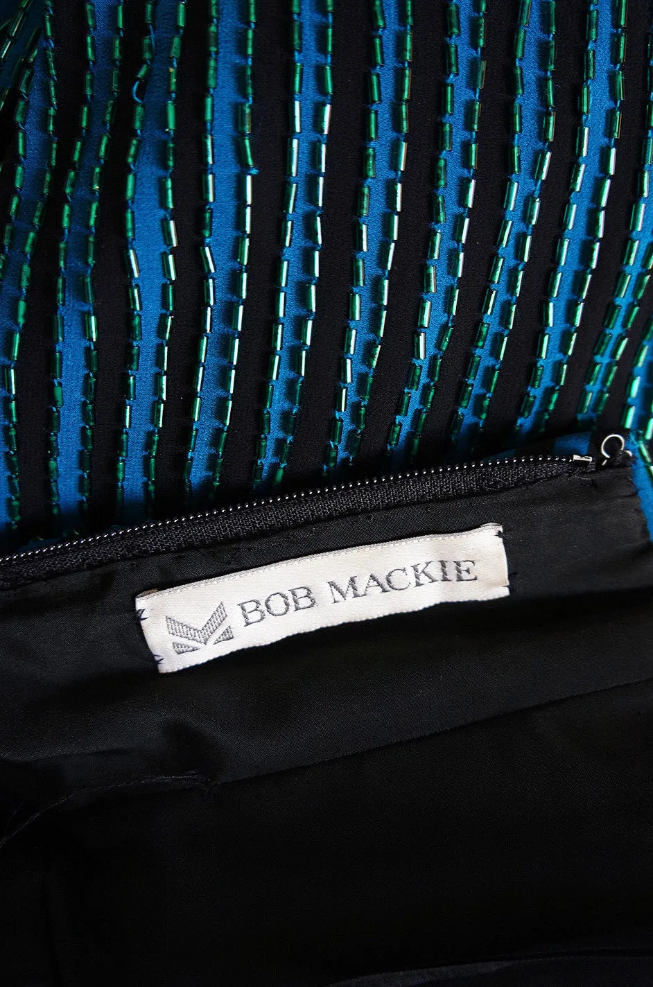 1970s Beaded Bob Mackie Gown