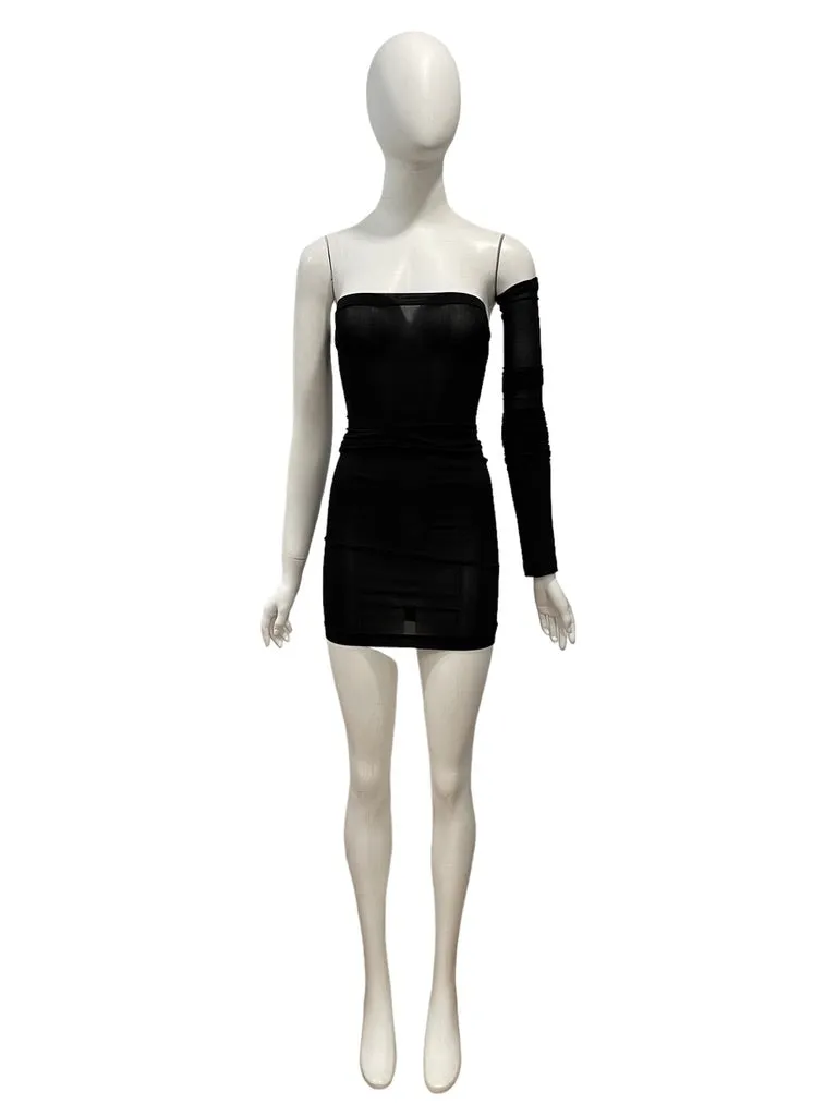 1990s DOLCE & GABBANA Tube Dress / Sleeve