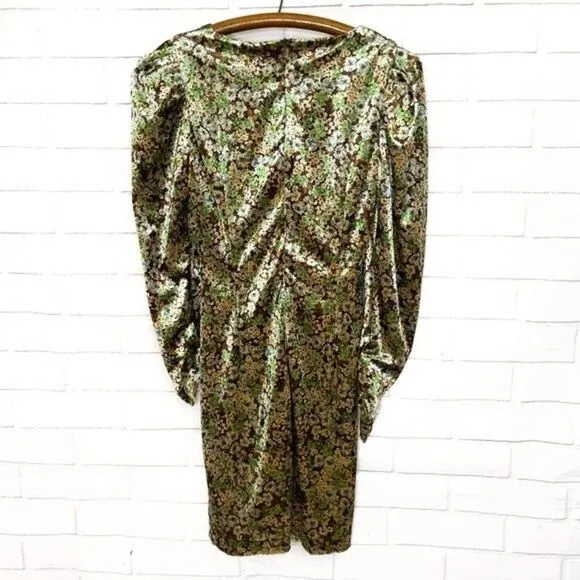 2 for $30 ZARA Velvet Floral Mini Dress