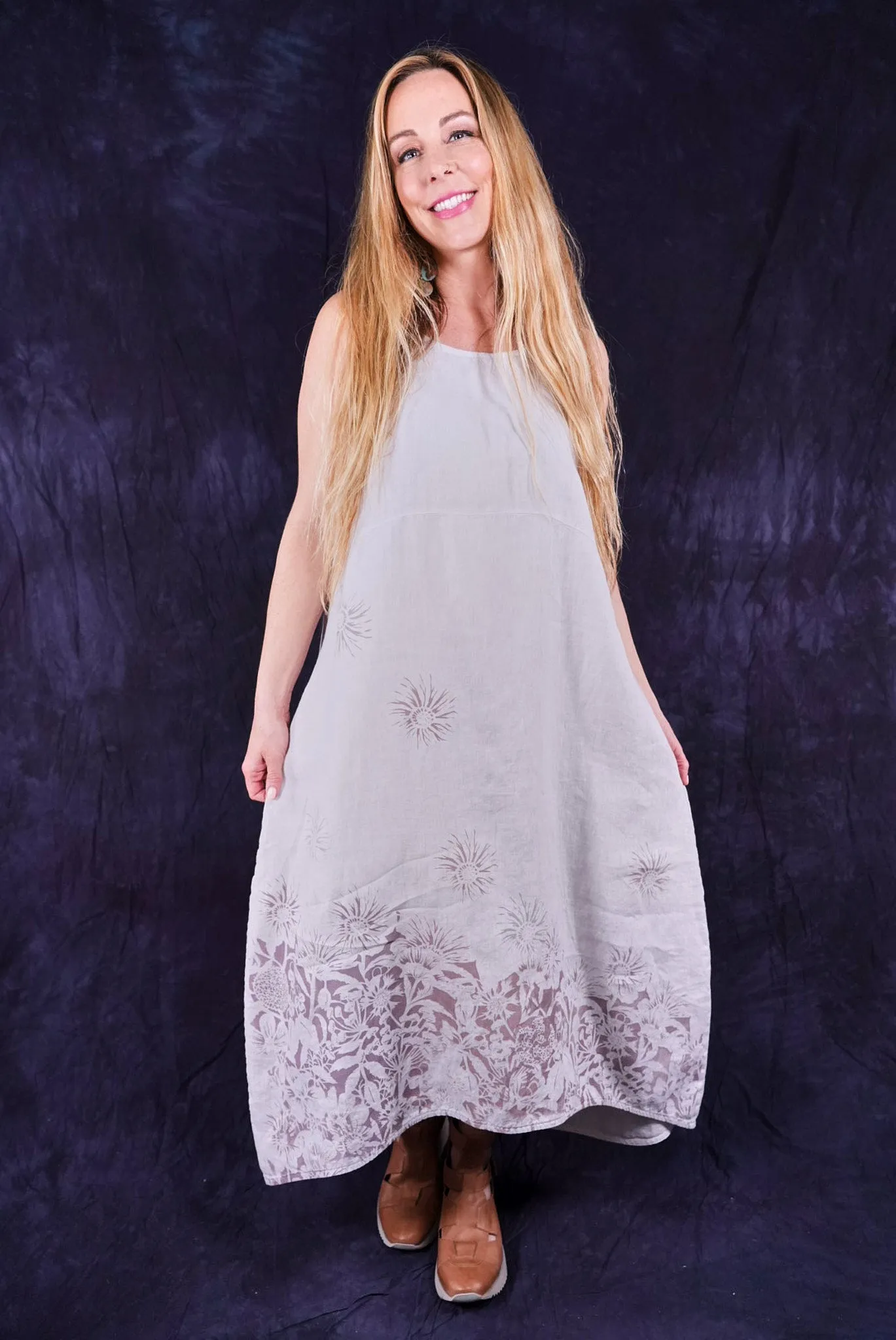 2337 Linen Sundress Fog-P