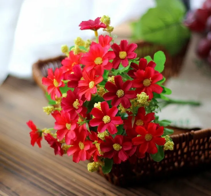28 Heads of Jumping Artificial Orchid Flower