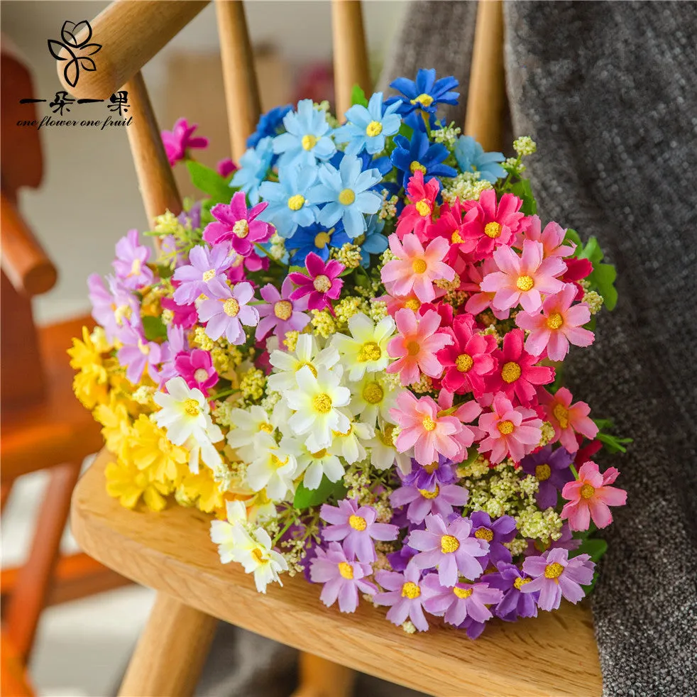28 Heads of Jumping Artificial Orchid Flower