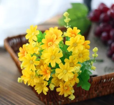 28 Heads of Jumping Artificial Orchid Flower