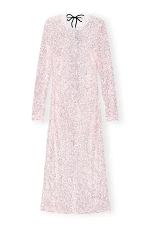 3D Sequins Maxi Dress