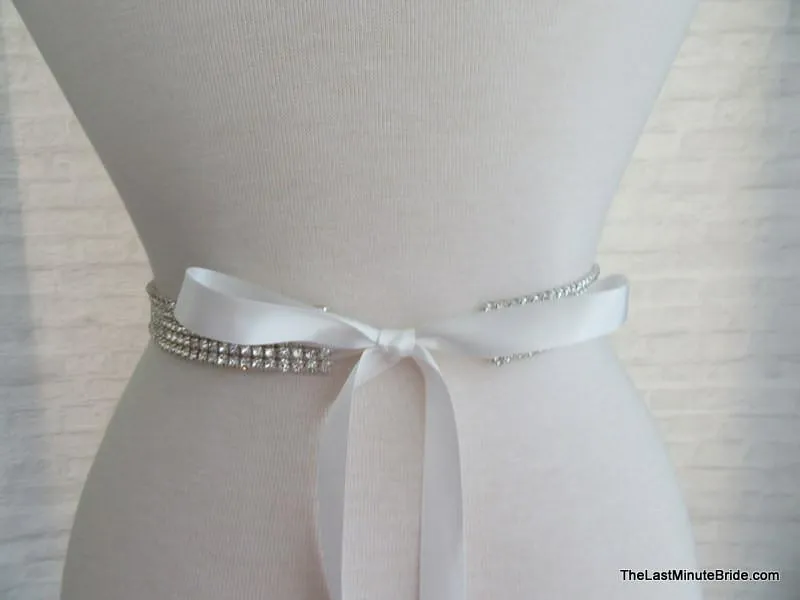5 Row Rhinestones Belt Style: Vienna