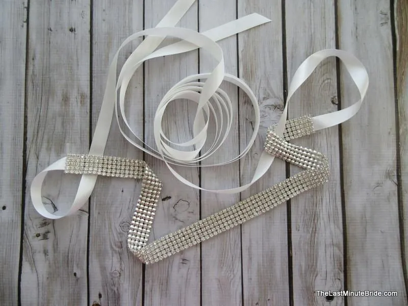 5 Row Rhinestones Belt Style: Vienna