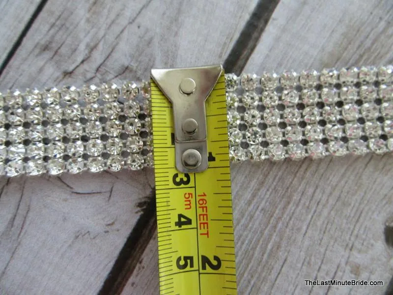 5 Row Rhinestones Belt Style: Vienna