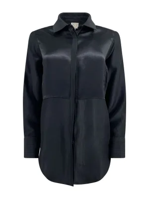 A NAIMA SILK FEEL TOP IN BLACK
