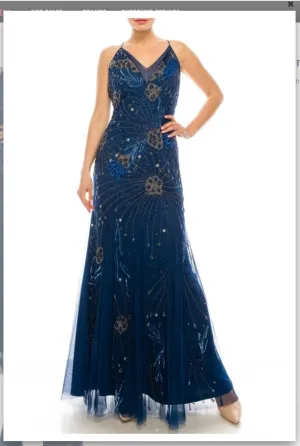 Adrianna Papell AP1E205597 Night Flight Mermaid Beaded Gown
