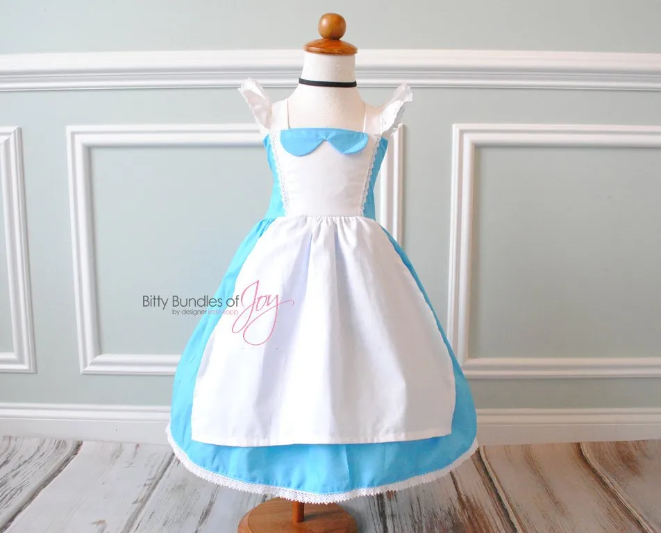 Alice in Wonderland Dress MTO