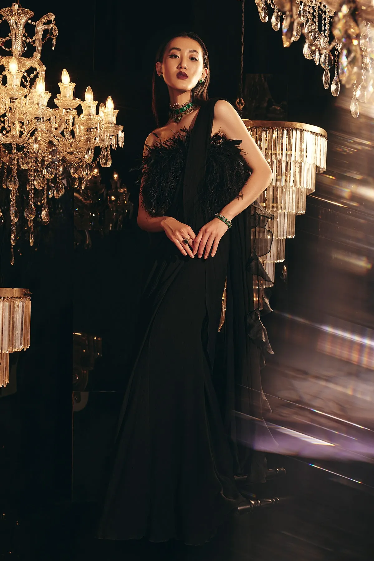 Anaita Shroff in Sable