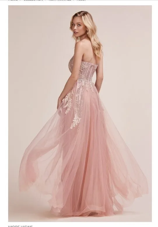 Andrea & Leo Couture A0667 Special Occasion Dress, Prom Dress,