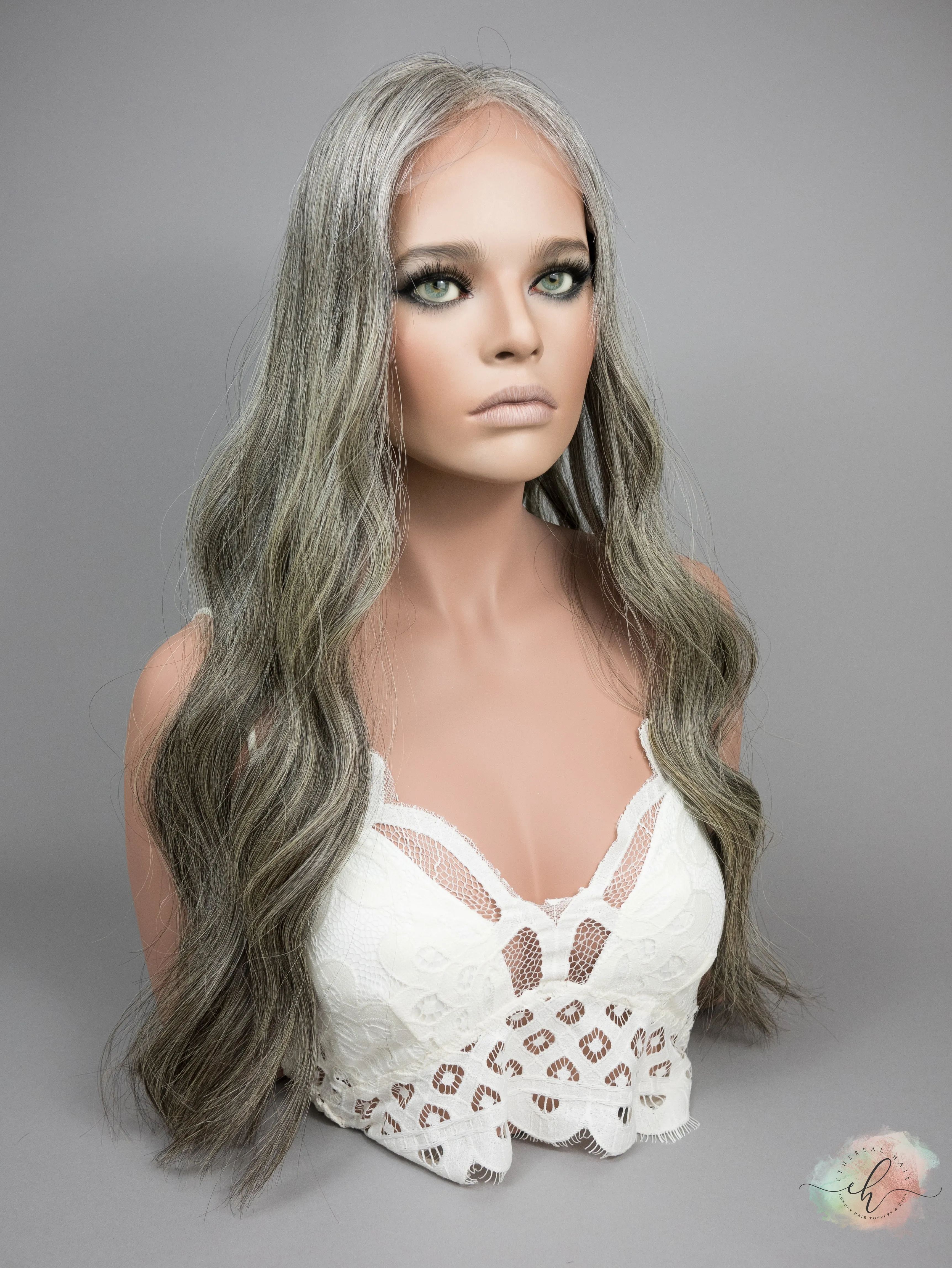 “ANGELINA" Premium Topper: Lace Top, 8x8, 26"