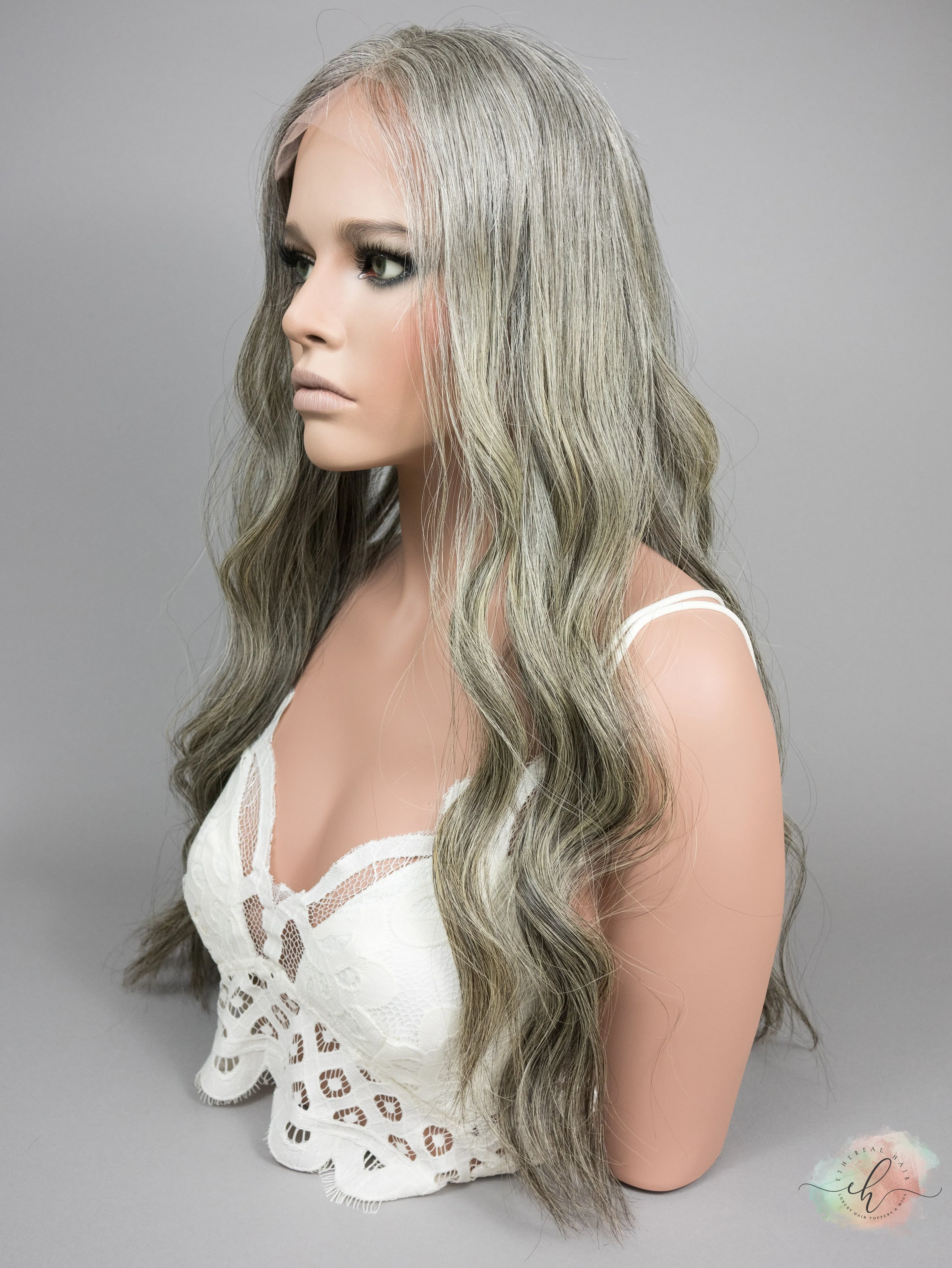 “ANGELINA" Premium Topper: Lace Top, 8x8, 26"