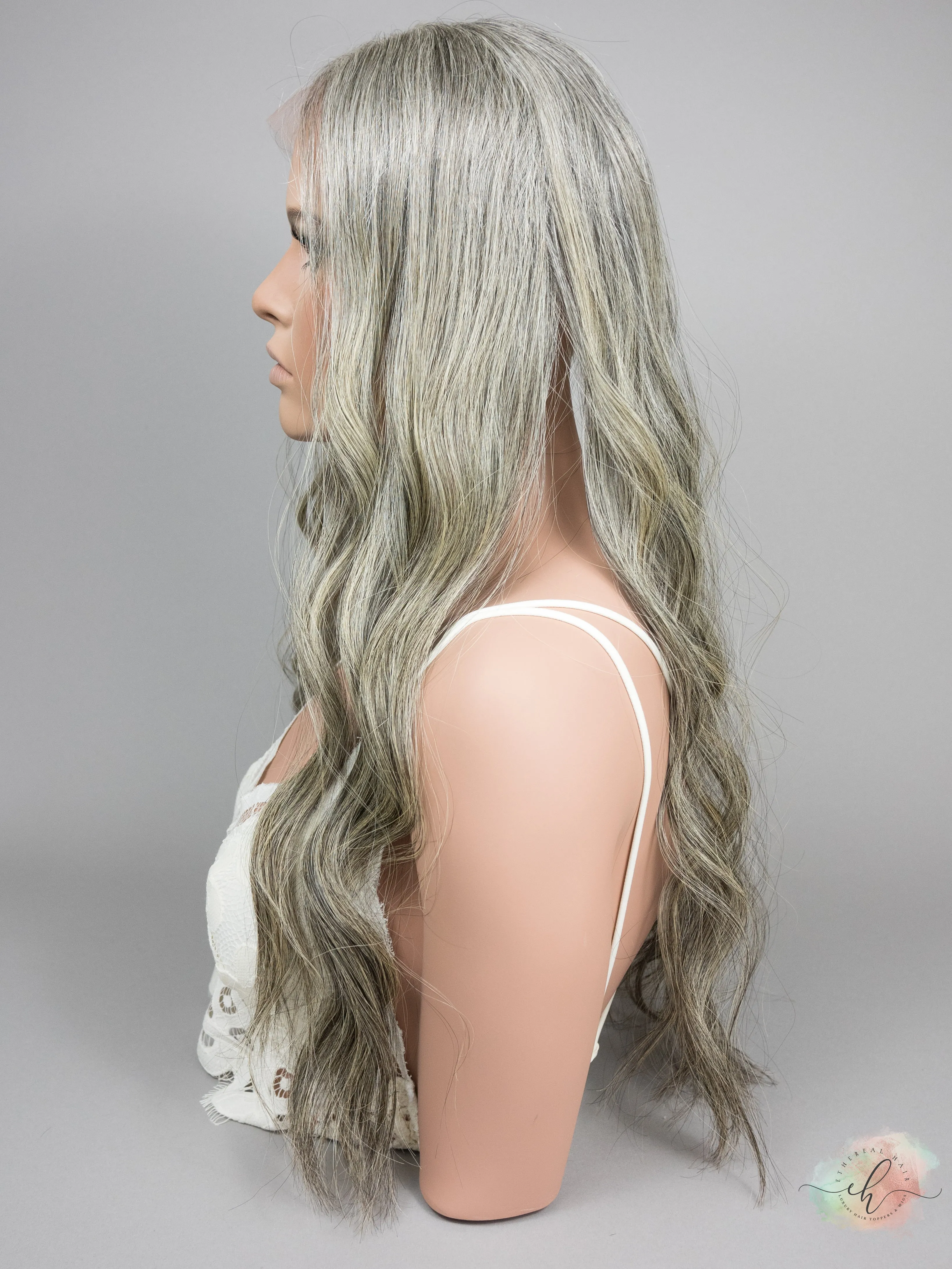 “ANGELINA" Premium Topper: Lace Top, 8x8, 26"