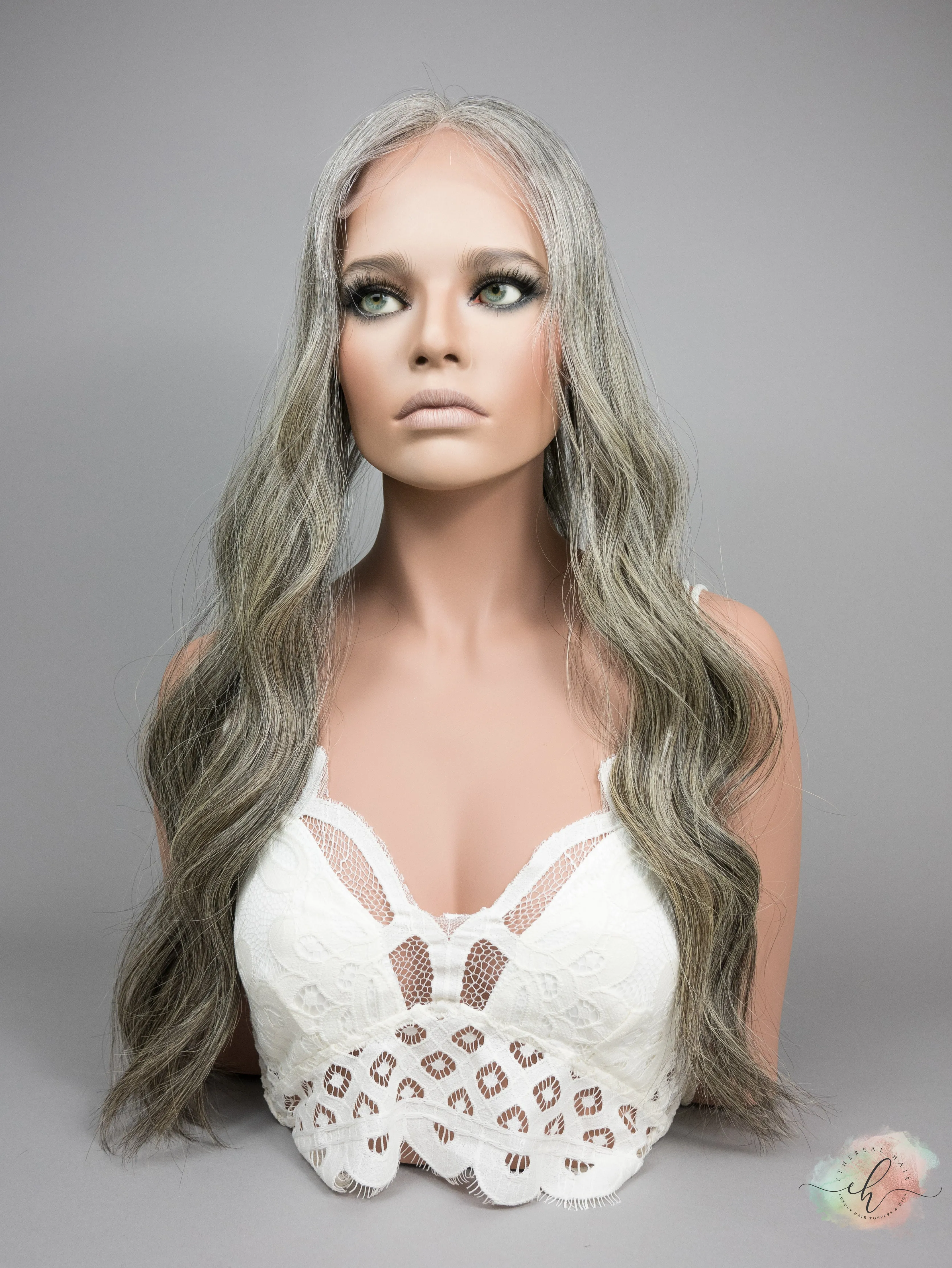 “ANGELINA" Premium Topper: Lace Top, 8x8, 26"