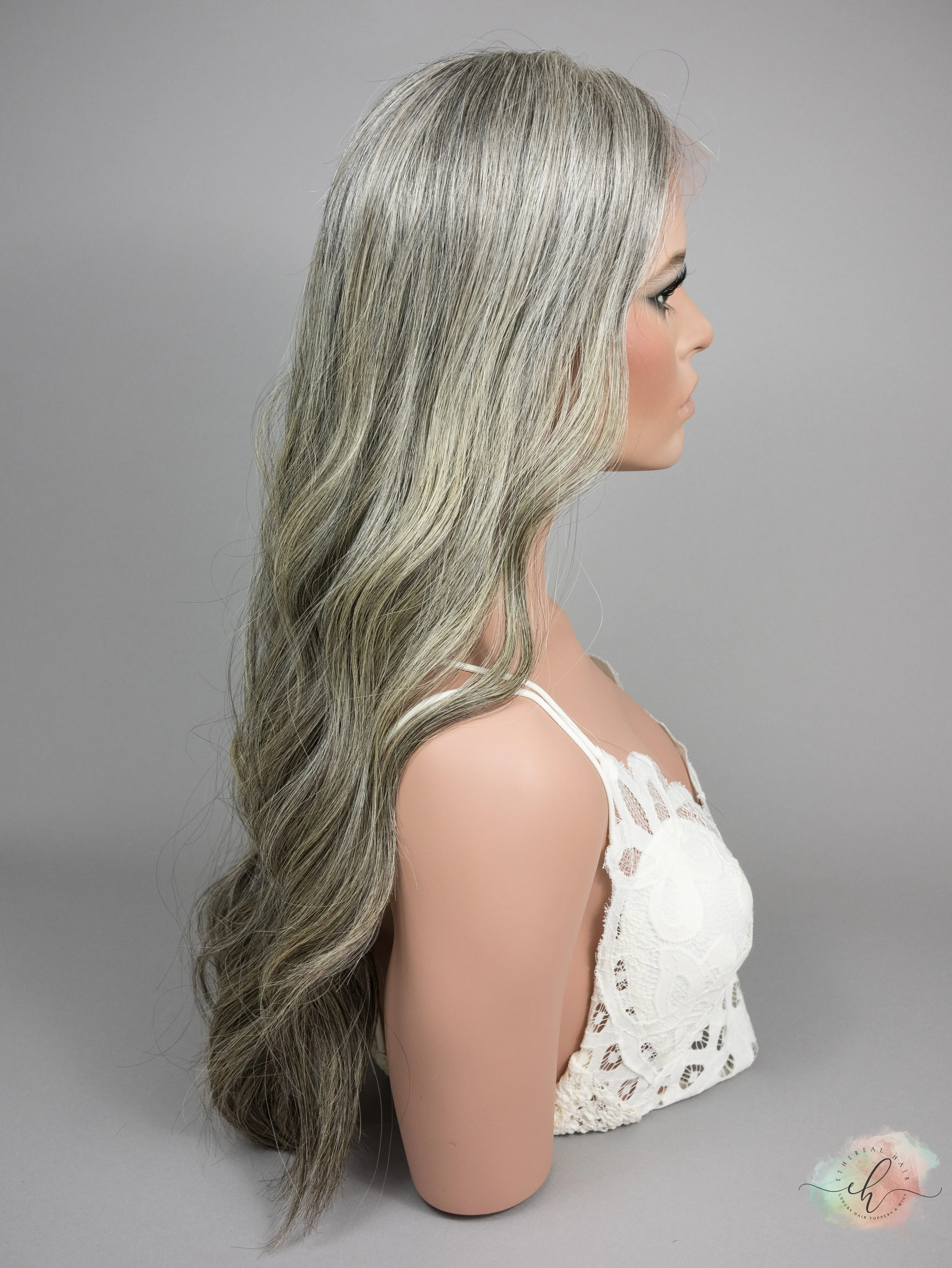 “ANGELINA" Premium Topper: Lace Top, 8x8, 26"