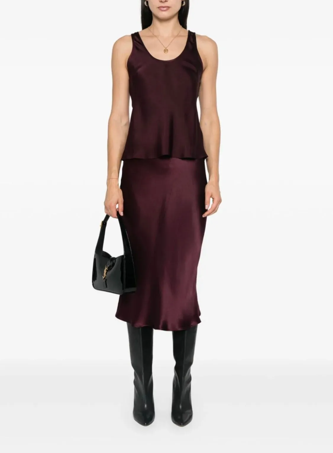 ANINE BING - Lea Top - Bordeaux