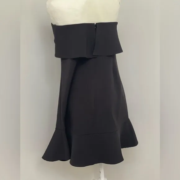 Aqua strapless‎ dress