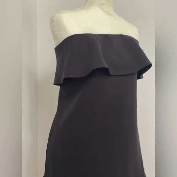 Aqua strapless‎ dress
