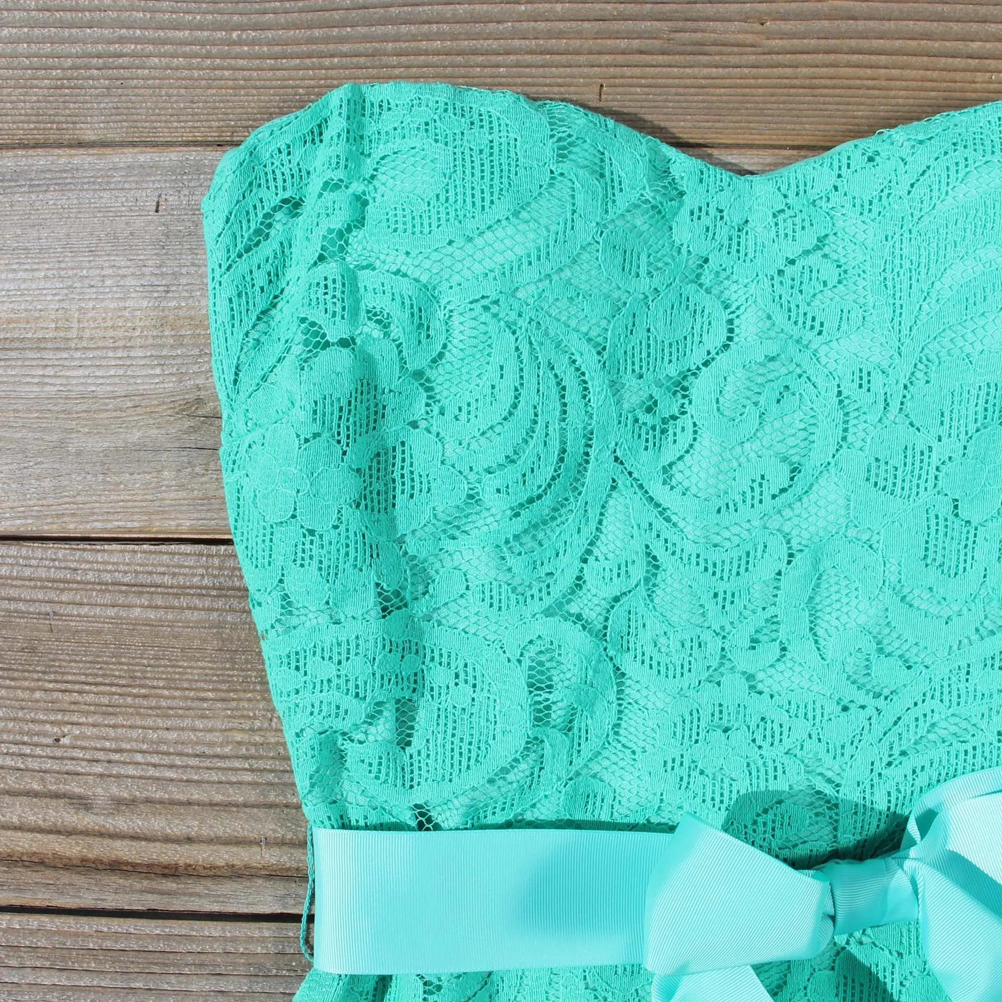Arizona Lace Dress in Sea
