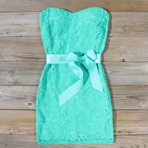 Arizona Lace Dress in Sea