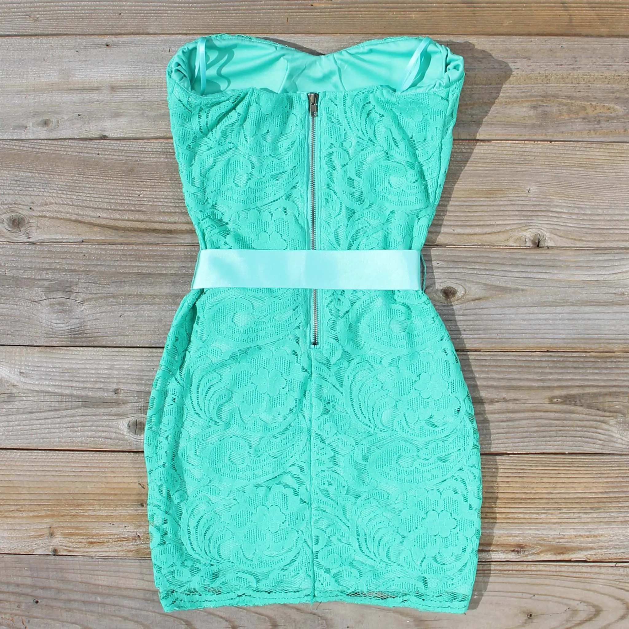 Arizona Lace Dress in Sea