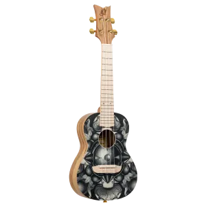 Art Series Concert Ukulele 4 String - Birds