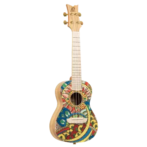 Art Series Concert Ukulele 4 String - Mystic India