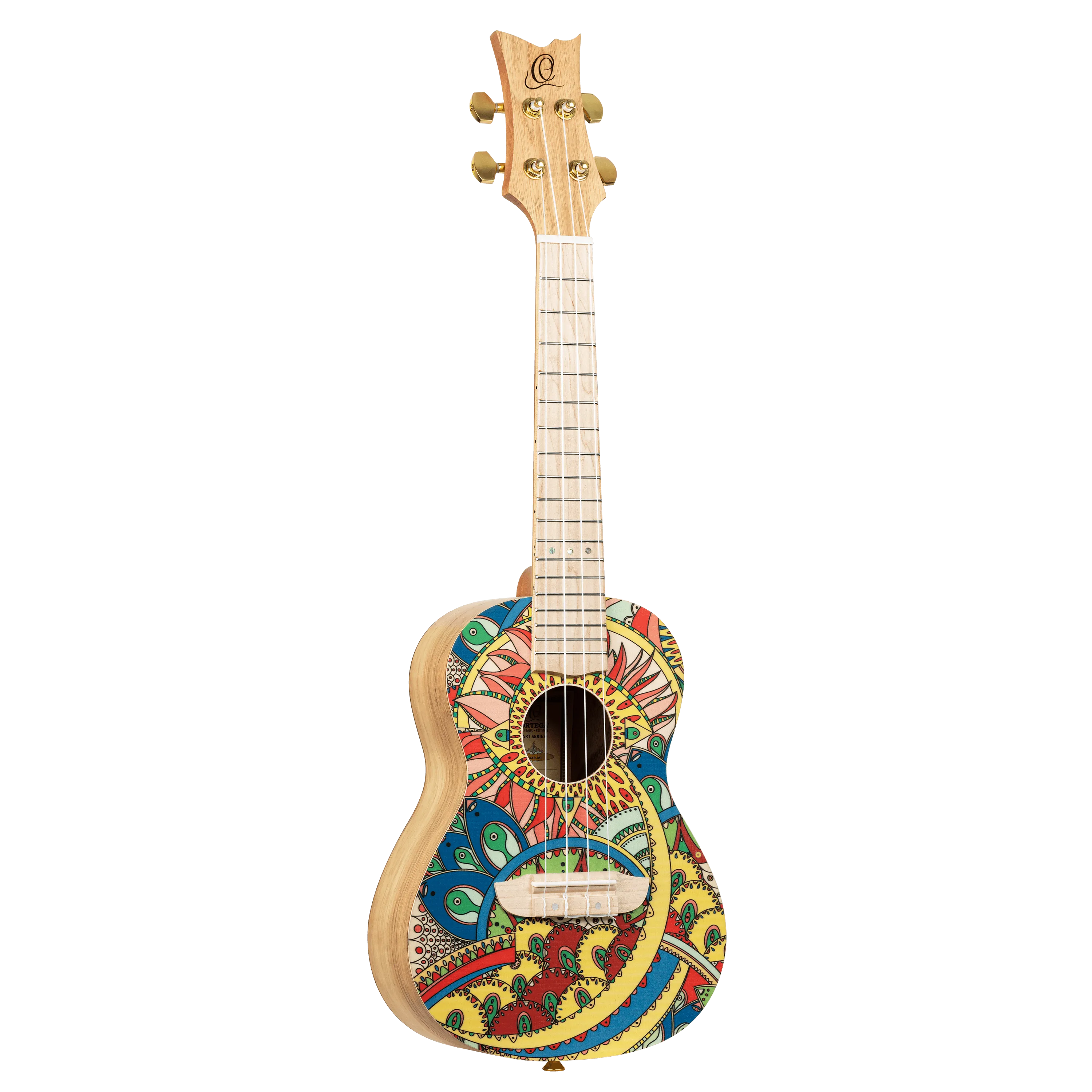 Art Series Concert Ukulele 4 String - Mystic India