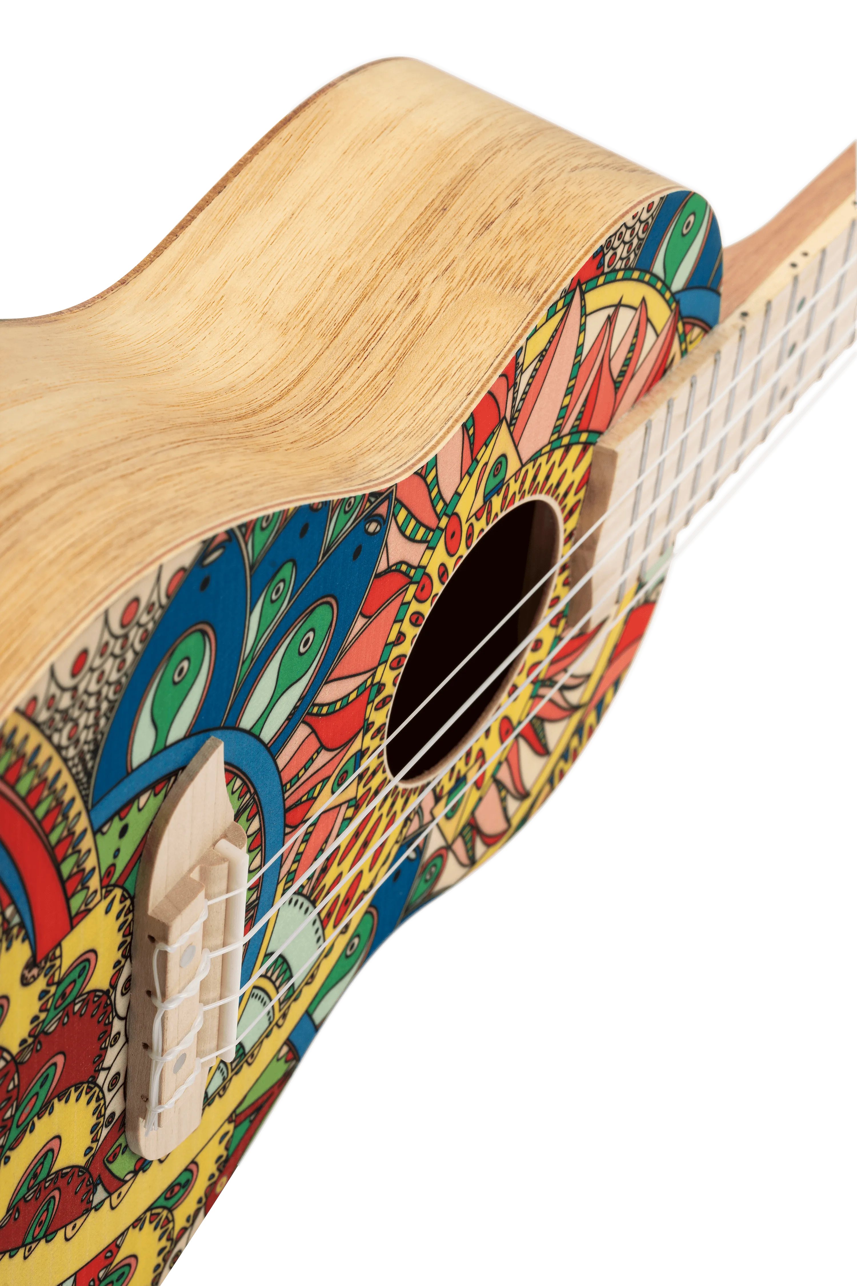Art Series Concert Ukulele 4 String - Mystic India