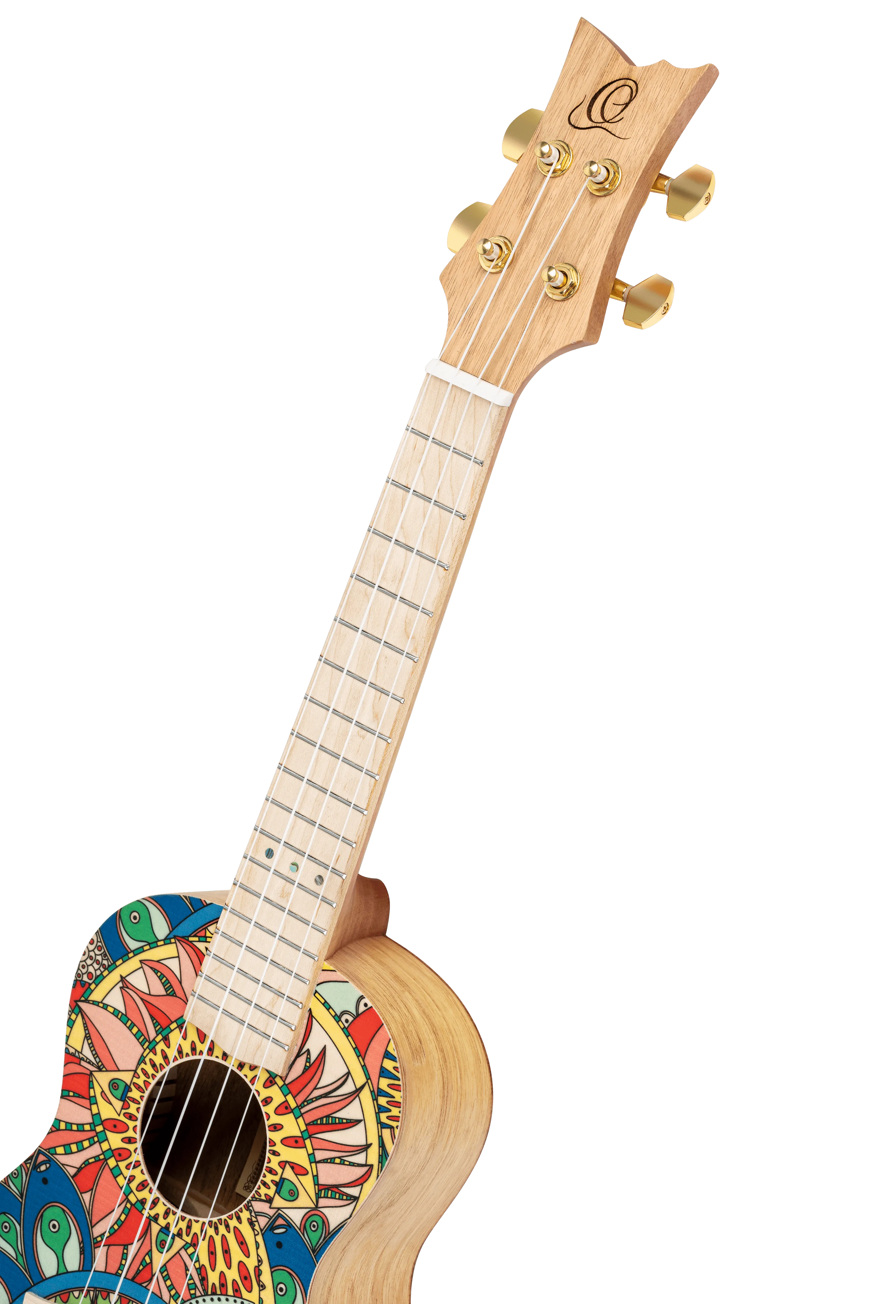 Art Series Concert Ukulele 4 String - Mystic India