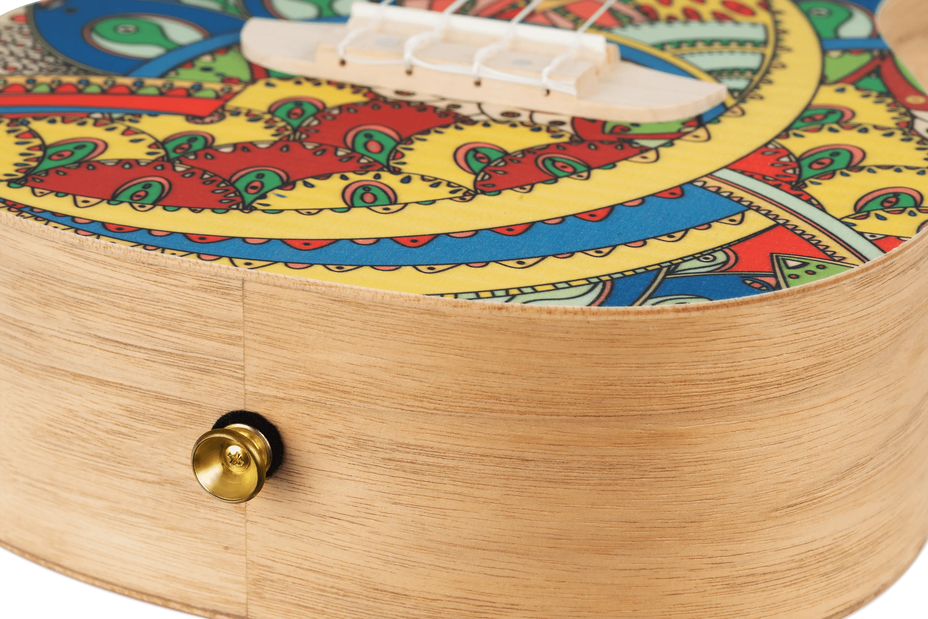 Art Series Concert Ukulele 4 String - Mystic India