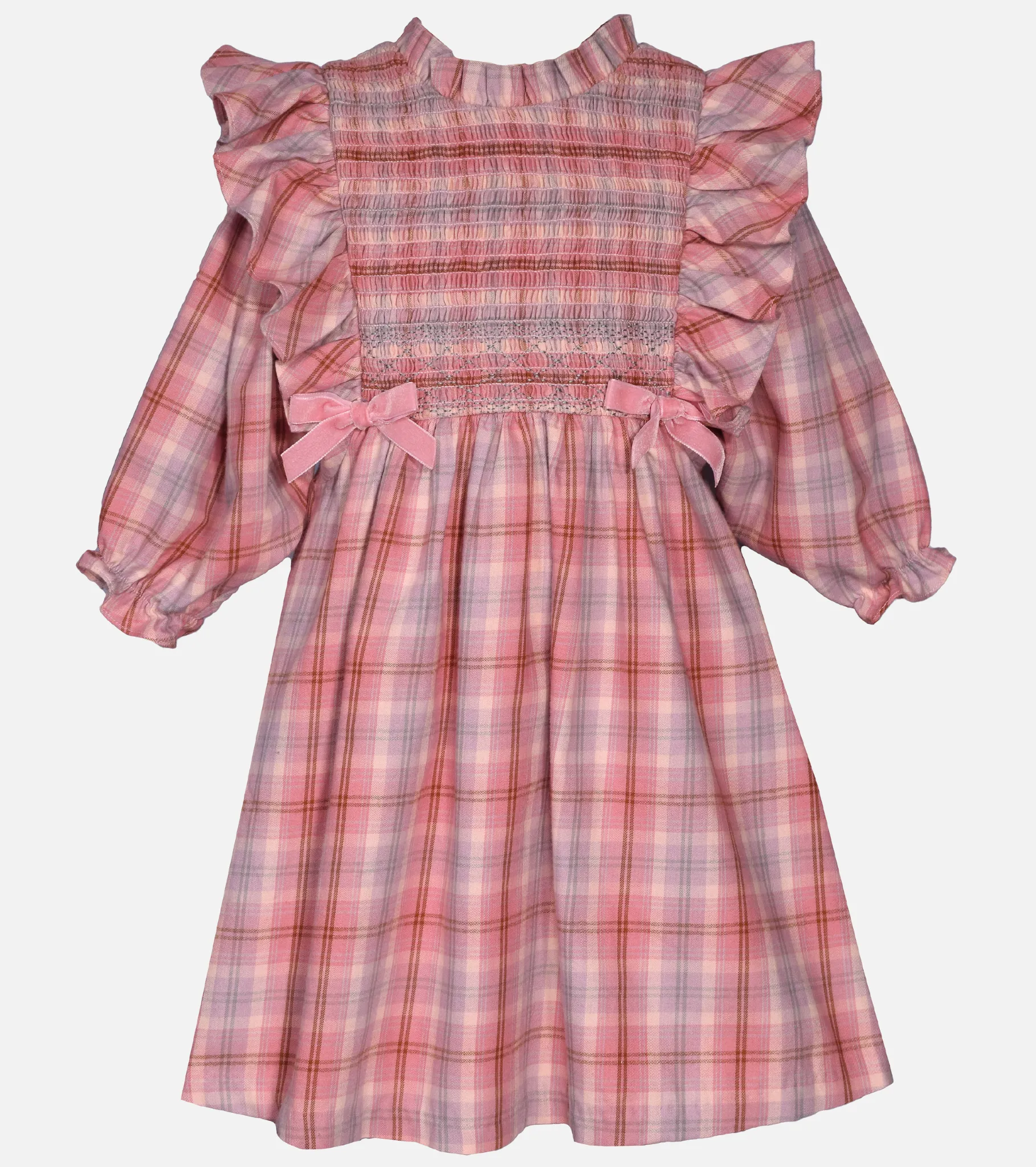 Aster Pinafore Smocked Dress