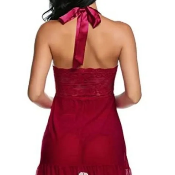 Avidlove Lingerie for Women Lace Babydoll Dress