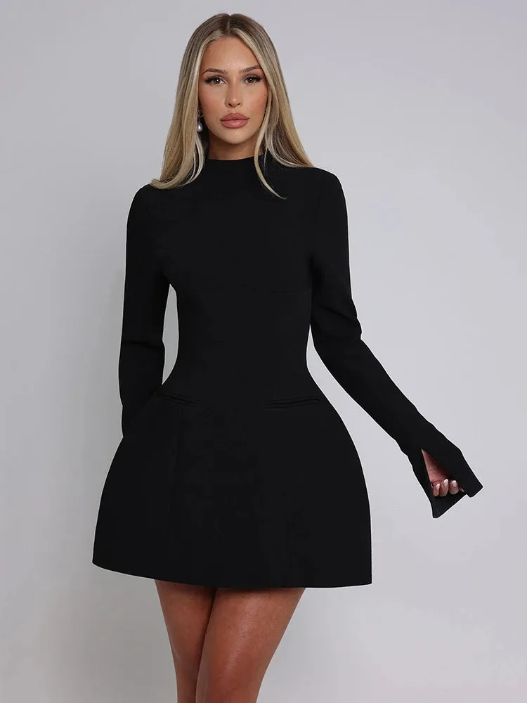 Backless Sexy Mini Dress