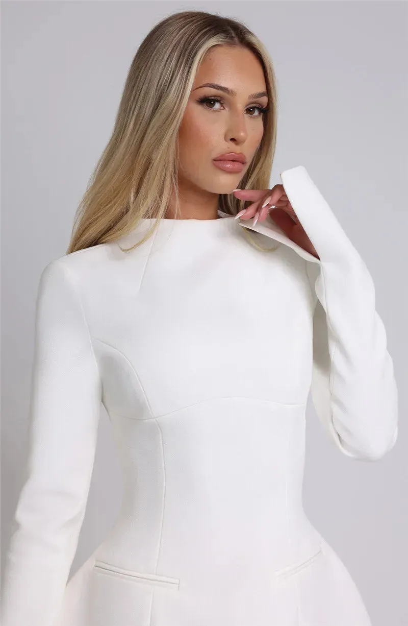 Backless Sexy Mini Dress