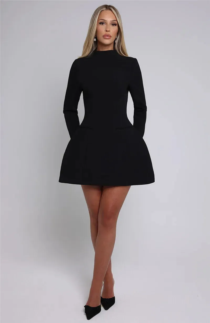Backless Sexy Mini Dress