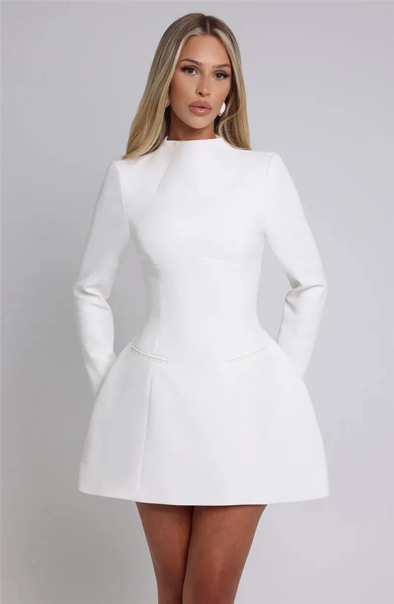 Backless Sexy Mini Dress