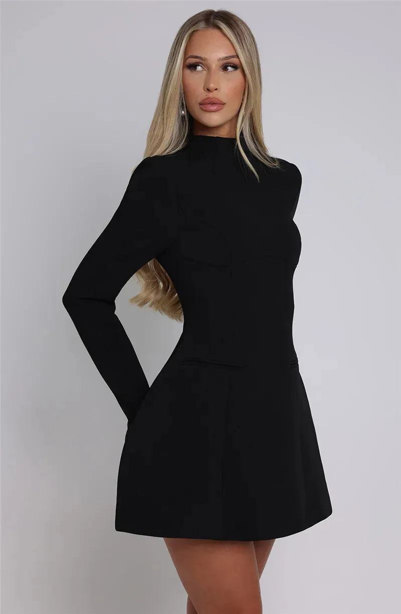 Backless Sexy Mini Dress