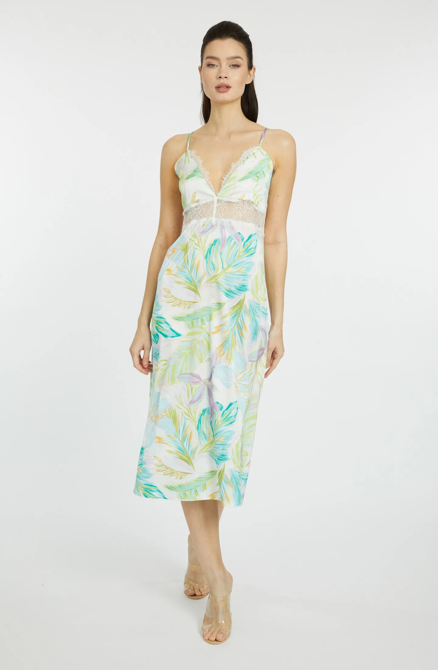 Bahamas Green Lace Dress