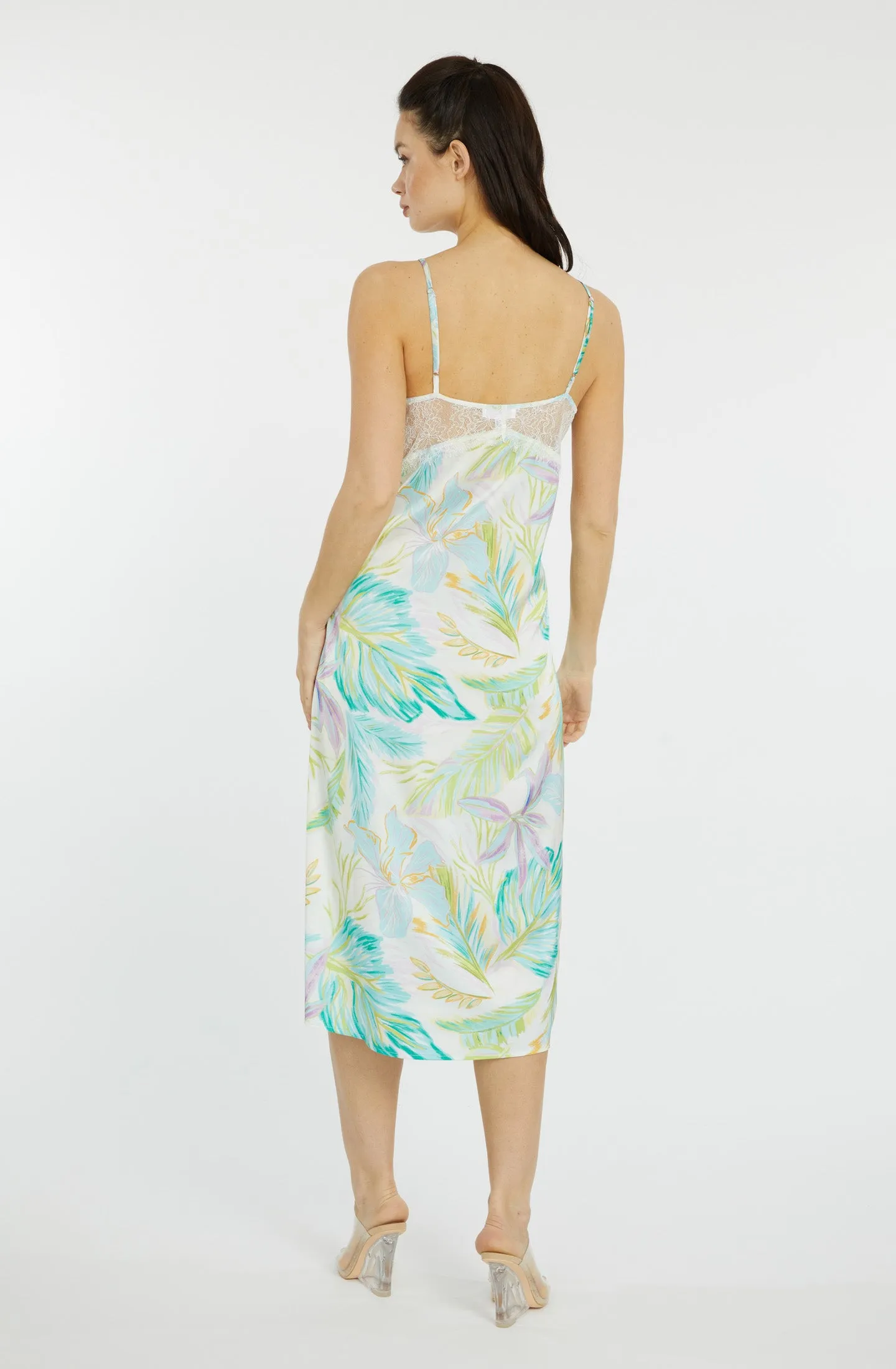 Bahamas Green Lace Dress