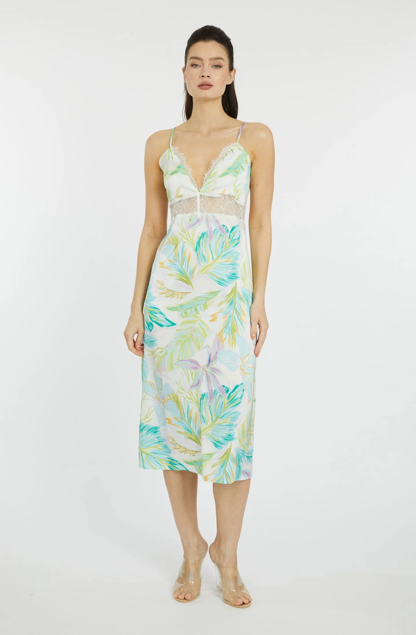 Bahamas Green Lace Dress