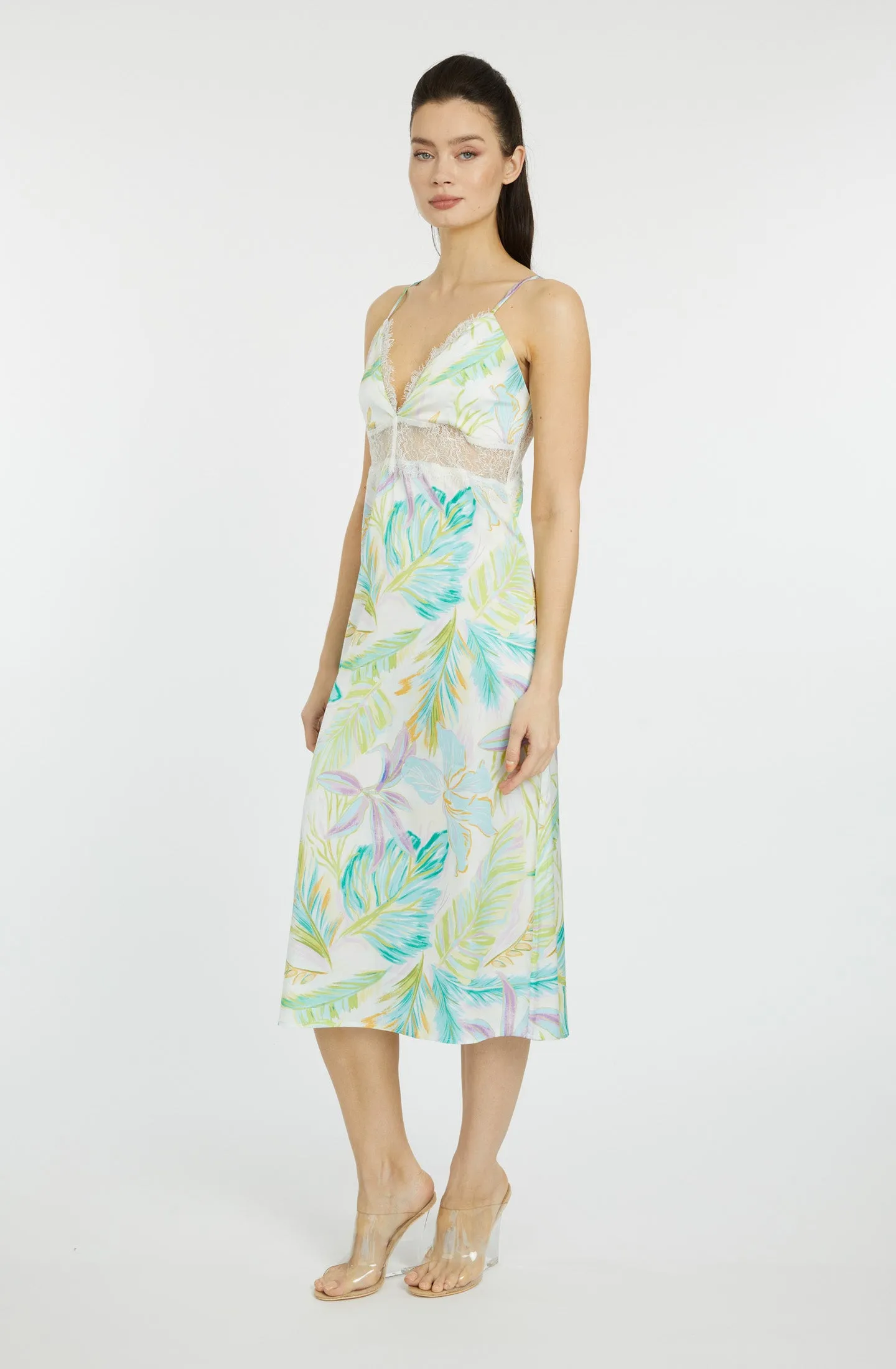 Bahamas Green Lace Dress