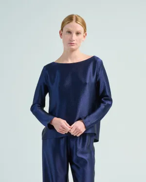 balance top hammered silk