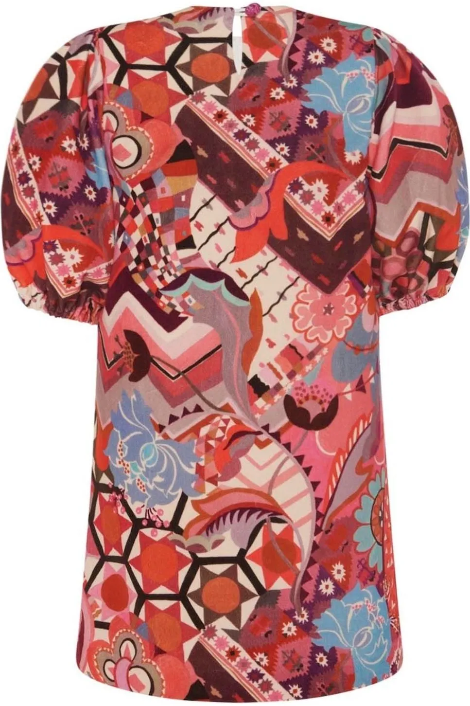 Barb Psychedelic Velvet Party Dress