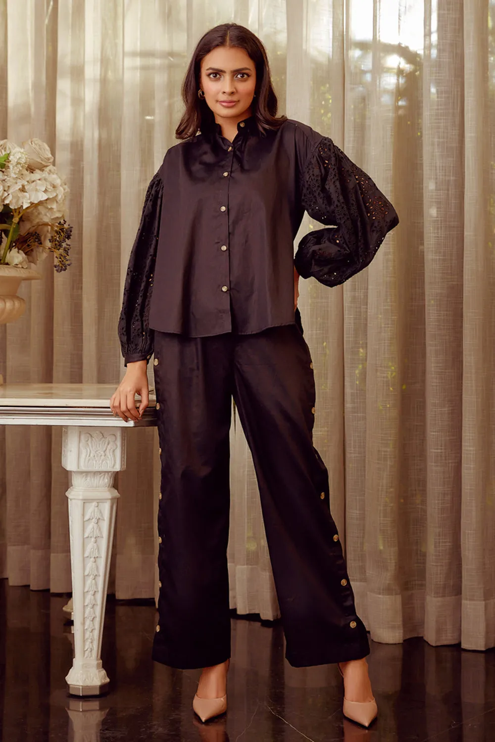 Black Buttercup Top