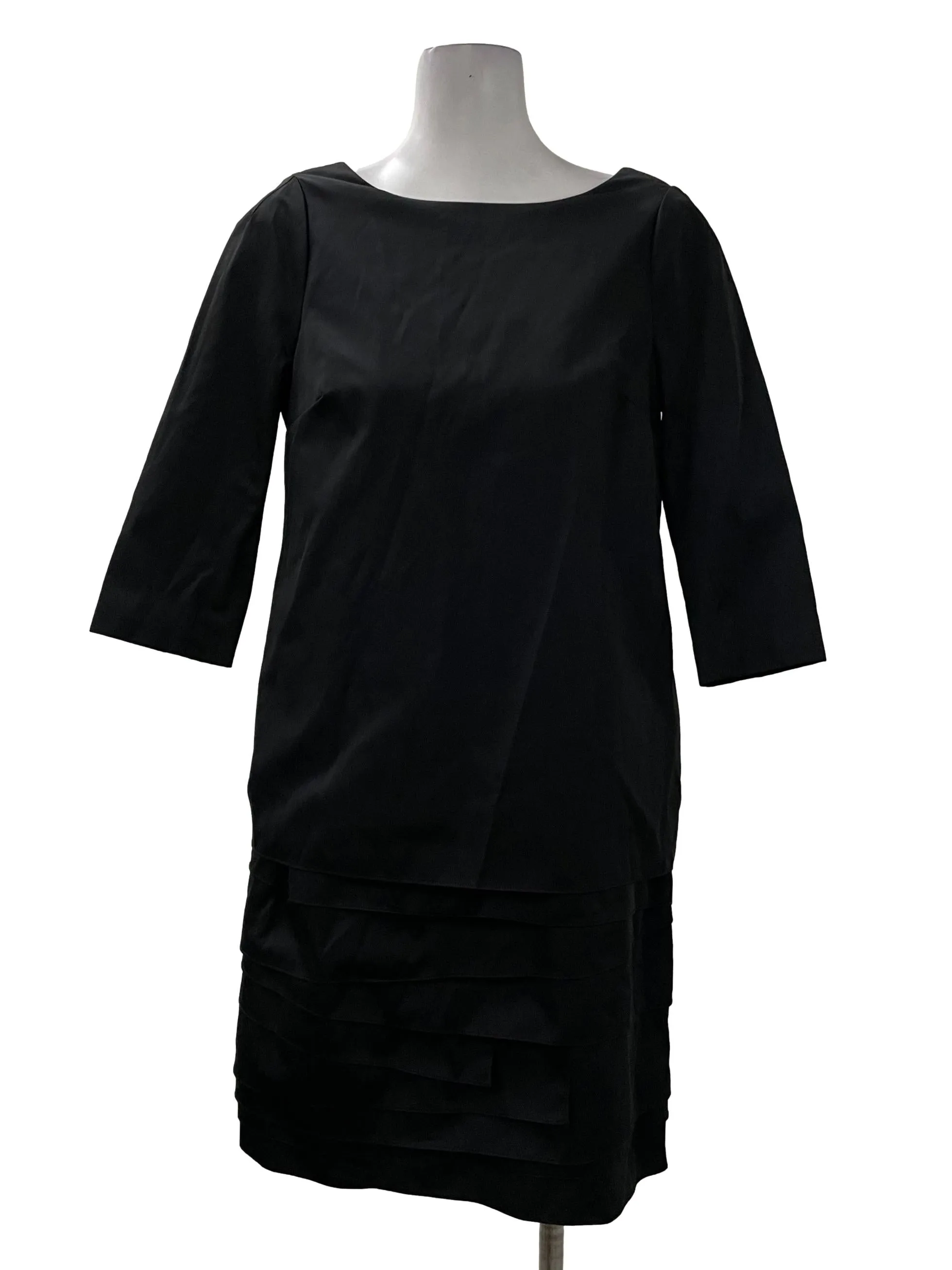 Black Low Back Dress